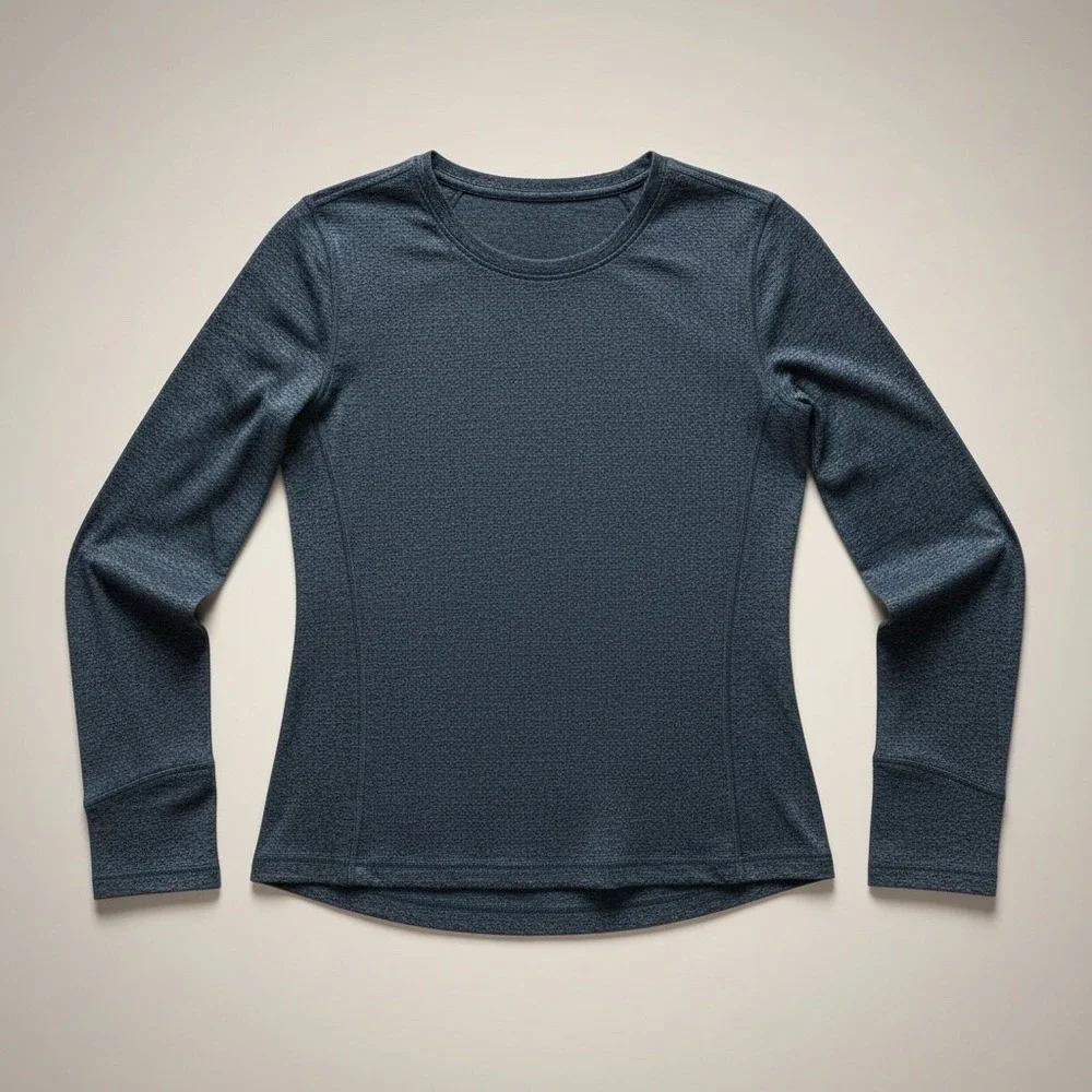 Lululemon Athletica Runderful Long Sleeve Shirt Women's Size 10-W3BCJS - Picture 3 of 5